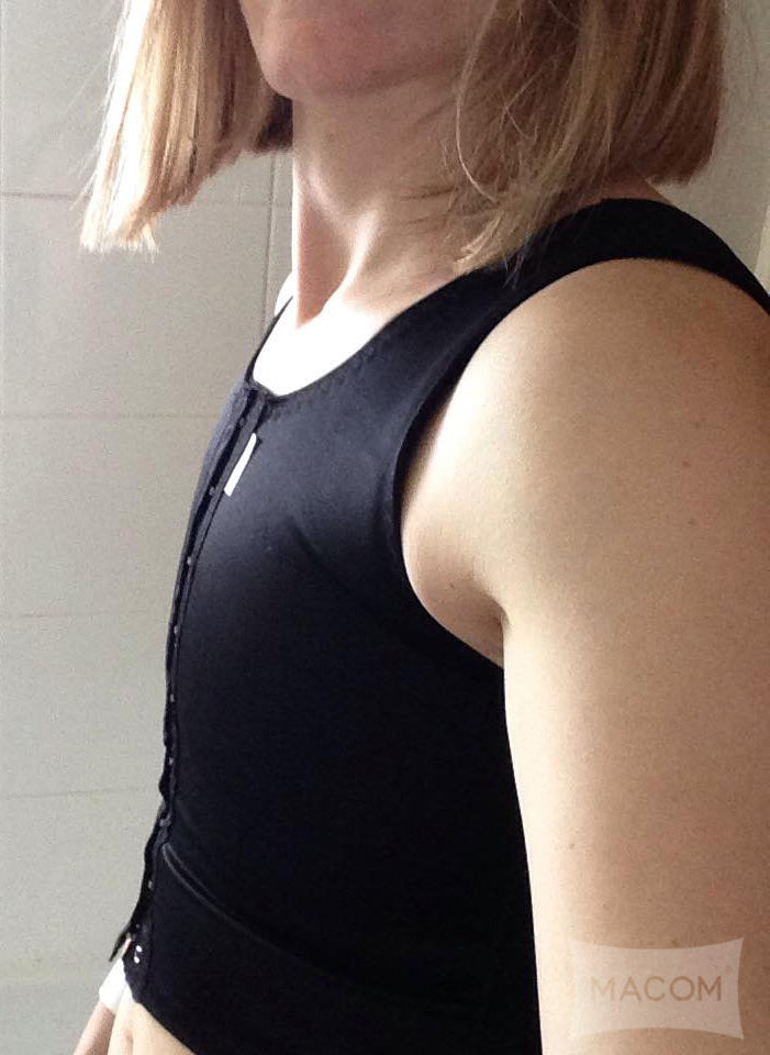 Tried two sports bras for a binder. Did it work? I feel like since they're  padded you can see my breasts. : r/ftm