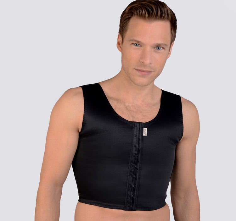 FTM Compression Body Shirt. FTM Chest Binders for Trans Men by